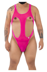 Combinaison en maille CandyMan 99643X Couleur rose vif